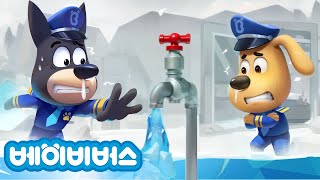 집이 얼었어요🥶 + 동화모음 | 안전교육 | 래브라도 경장 | 베이비버스 | BabyBus