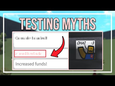 Testing 20 Bloxburg MYTHS (Roblox)