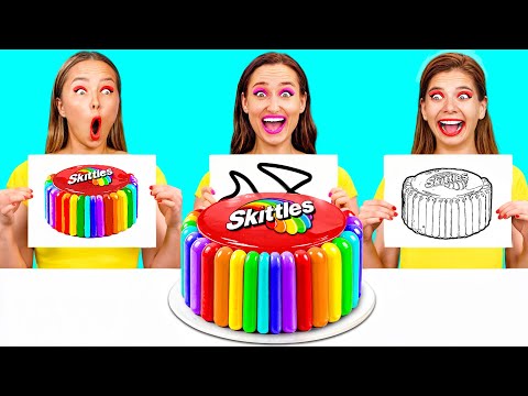 Who Draws it Better Take The Prize | Funny Situations by BaRaFun Gold Challenge