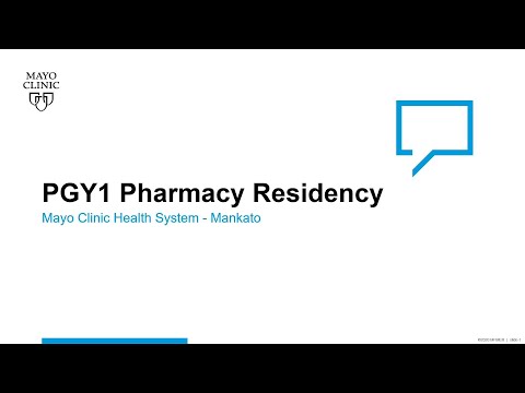 PGY1Pharmacy Virtual Recruitment MCHS Mankato 2025