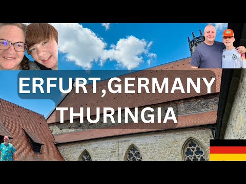 Americans Exploring Erfurt, Germany  Walking Tour/Group 2 🇩🇪