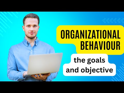 Waa maxay organizational behaviour goals and objective