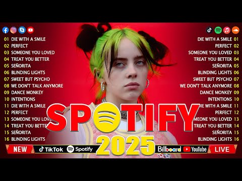 Top Songs 2025 ♫ Pop Music New Songs 2025 ♫ Billboard Top 50 This Week