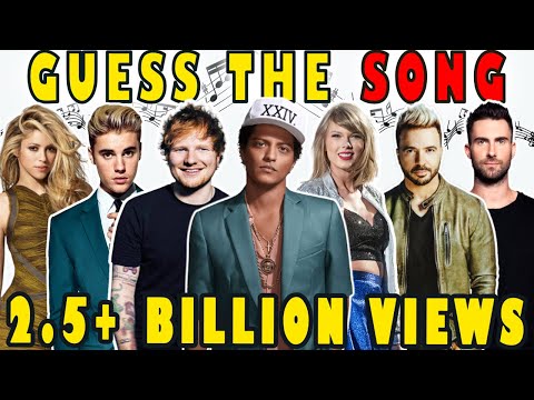 Guess The Song Challenge! Billion Views Edition🎤 The Most Popular Songs Music Quiz