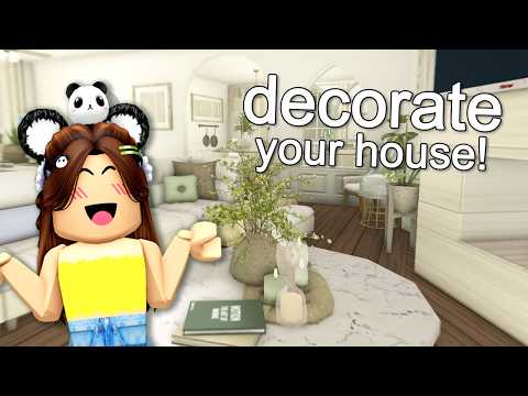 How to Decorate Your House in Bloxburg!