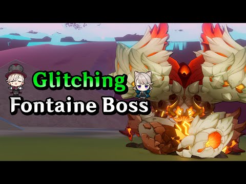 Glitching Fontaine! What Happens if You Push the Boss Off a Cliff?