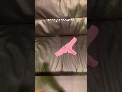 guy wears thong for first time