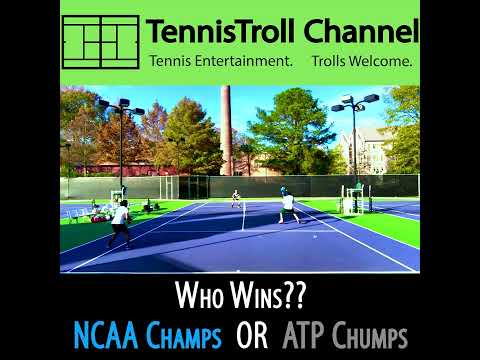 Half Volley Pickup by ATP Chumps vs NCAA Champs (USTA 5.0+) Tennis #tennis #shorts