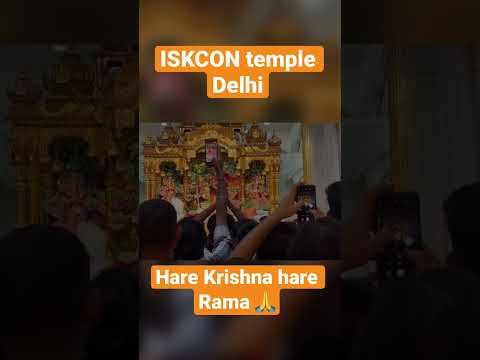 Iskcon Temple Delhi | #trending #delhi #viral #temple #mandir #vloger #vlogger #delhitemple