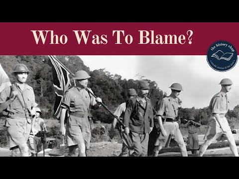 Was General Percival Really to Blame for the Fall of Singapore 1942?