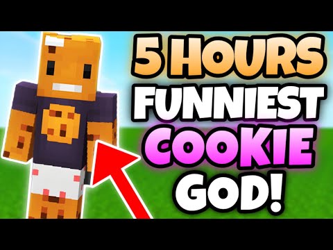 *5 HOURS* OF COOKIEGOD TO FALL ASLEEP! (MINECRAFT)