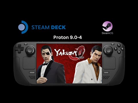 Yakuza 0 - Steam Deck Gameplay