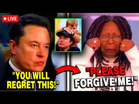 Whoopi Goldberg COLLAPSES In Court For Mocking Elon Musk Son's On LIVE TV!