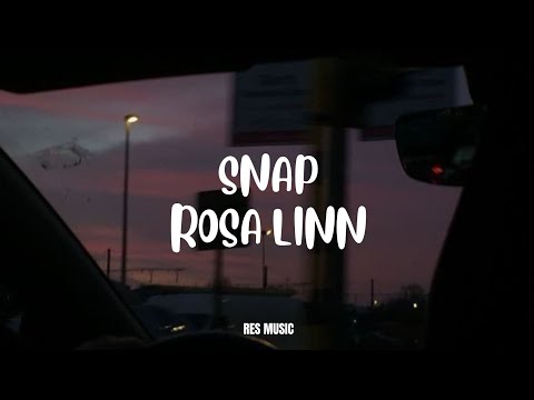 Snap - Rosa Linn (Slowed down) Lyrics 🎶