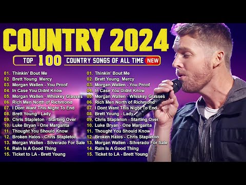 New Country Music 2024 🎸 Brett Young, Luke Combs, Chris Stapleton, Luke Bryan, Morgan Wallena