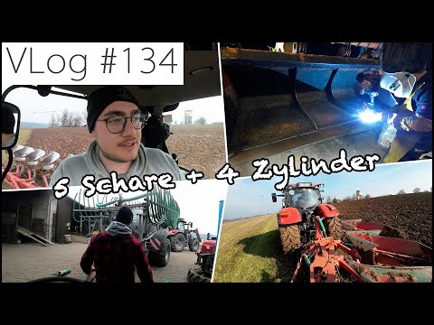 FarmVLOG#134: Der Maxxum CVX darf an den 5-Schar & Optimierungen am Güllefass