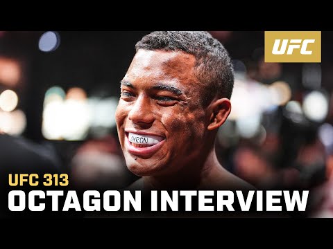 Mairon Santos Octagon Interview | UFC 313