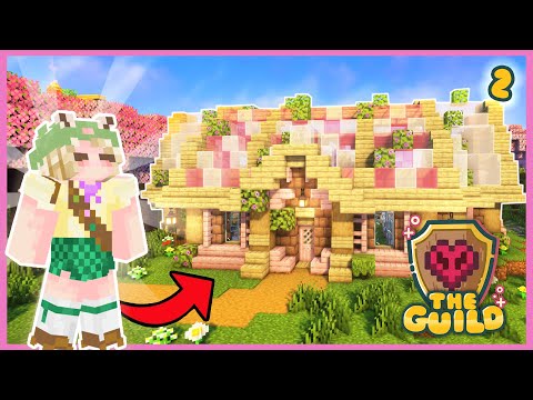 I built a Pink Greenhouse Automatic Wool Farm in Minecraft 1.21 ⚔️🌸 The Guild | EP 2