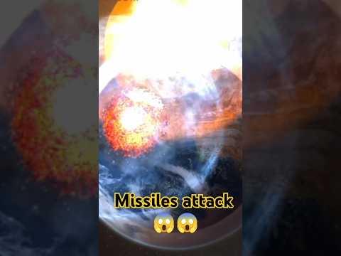 What if missiles attack on earth #earth #missile #shorts