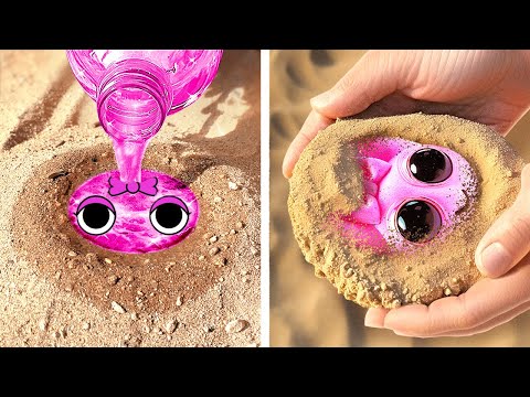 SPRUNKI Is Hidden In The Sand 🏖️🩷 *Best Beach And Sprunki Episodes*