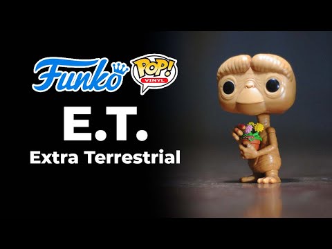 E.T. Extra Terrestrial with flowers Funko Pop