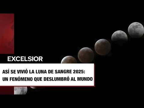 ¿Te perdiste la Luna de Sangre Las mejores fotos del eclipse lunar total