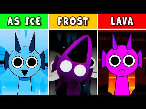 Incredibox Sprunki: Cool As Ice vs Cold As Frost vs Hot Like Lava