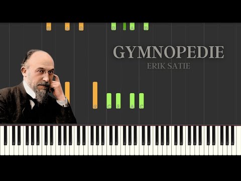 Gymnopédie No. 1 - Erik Satie | Synthesia Piano Tutorial