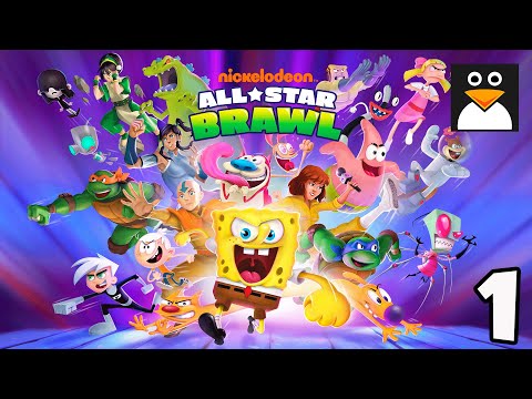 スポンジ ボブ ニコロデオン All-star Brawl 英語字幕 (エピソード 1) ゲームプレイ 動画 [パソコン]