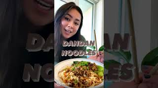 Authentic Dandan Noodles