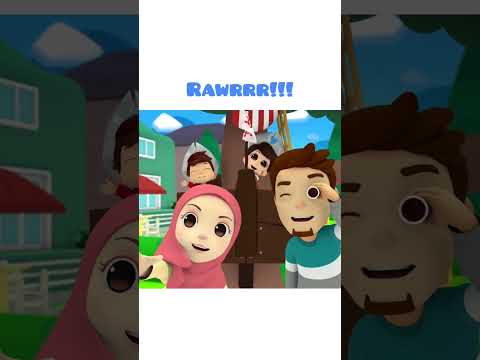 Rawrr! | Islamic Series & Songs For Kids | Omar & Hana English