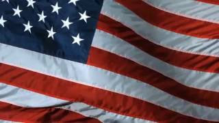 [10 Hours] American Flag Waving - Video & Audio [1080HD] SlowTV