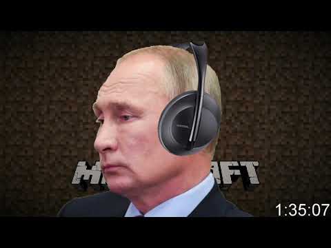 Vladimir Putin Speedruns Minecraft