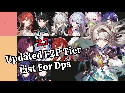 Honkai star rail Updated f2p Tierlist For Dps / Personal Opinion 🙃