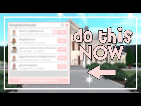 10 Things To Do Before Bloxburg is Free (Roblox)