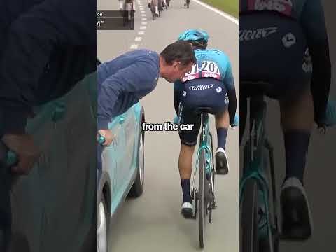 Mechanic Fixes Bike On The Go #shorts  #viral