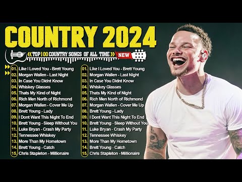 Country Music 2024 Collection 🎶 Kane Brown Morgan Wallen, Brett Young, Luke Combs, Chris Stapleton