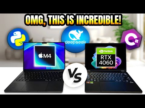 Nvidia RTX 4060 Vs M4 MacBook - OMG! These Results are CRAZY!