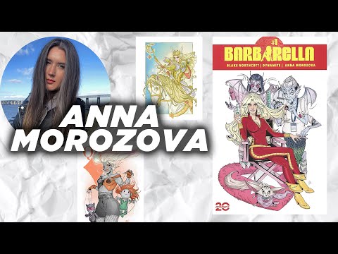 ANNA MOROZOVA Talks Finding Her Style, 2000AD and Barbarella #1