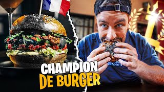 We taste the Burgers of the Champion of France! (beef tongue burger?!)