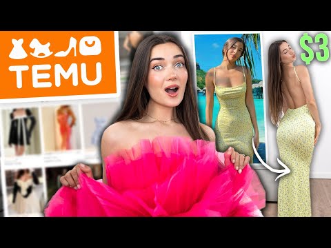 I Bought The CHEAPEST Dresses On TEMU! *These Look WAY Too Good To Be True*