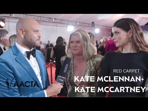 Kate McLennan and Kate McCartney on the Red Carpet | 2024 AACTA Awards