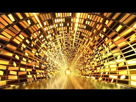 Gold Shining Stage Dance 4K Motion Graphics Background