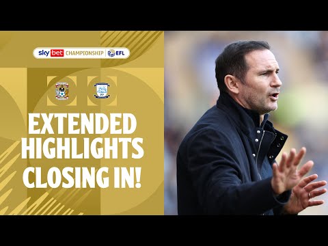 CLOSING IN! | Coventry City v Preston North End extended highlights