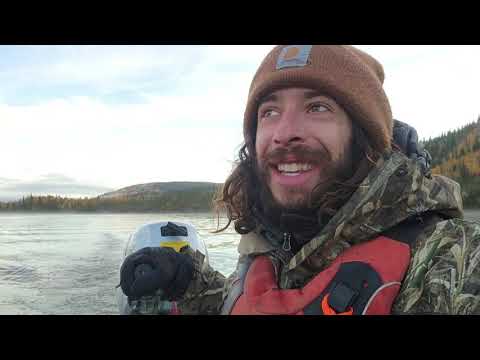 Building Off Grid Log Cabin: Alone In The Yukon  Ep.1 Staking A Gold Claim And Clearing Land