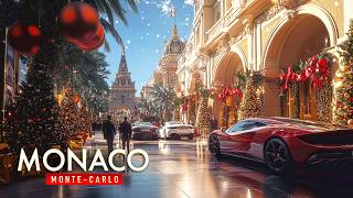 Monte Carlo, The Most LUXURY CHRISTMAS Experience in MONACO