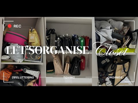 DECLUTTERING VLOG: See how I organise my closet, Episode 1.