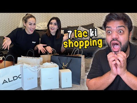 Aroob Aur Uski Dost Ne Rs 7 Lac Ki Shopping Karli 😱 | Dubai Mein Larai Ho Gai 🤣