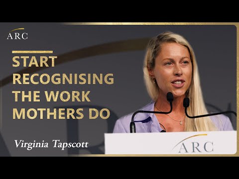 “Stop treating women as a problem to be solved” | Virginia Tapscott at ARC Australia