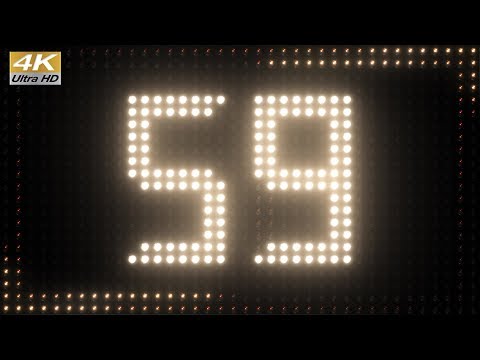 Counter Lights Timer 4K Video Animation Motion Graphics